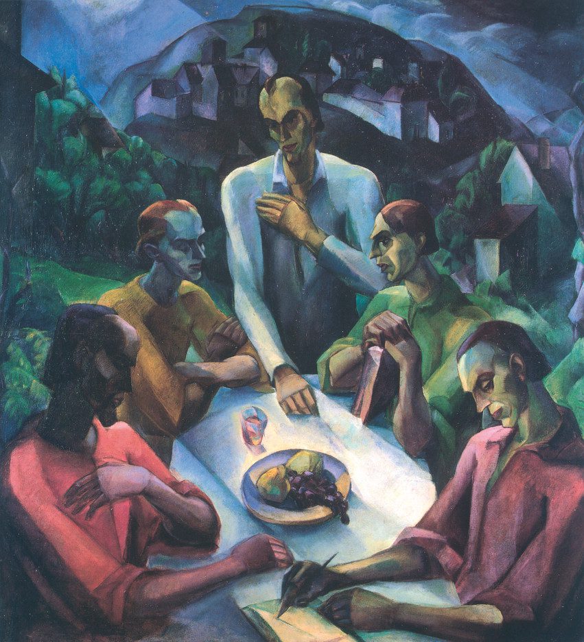 Derkovits Gyula: Utolsó vacsora (1922)