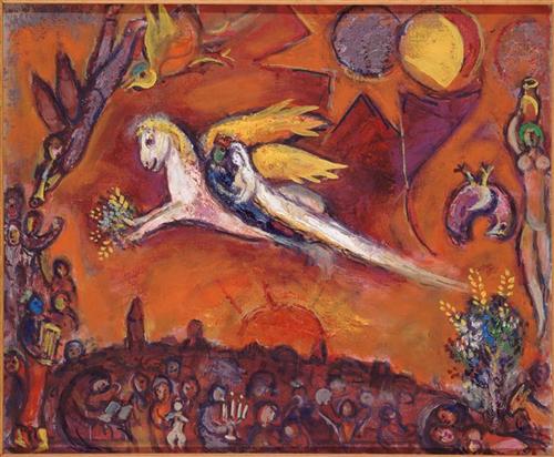 Marc Chagall: Énekek éneke IV