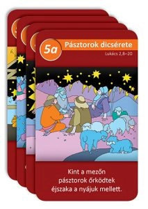 Jászolban született gyermek kártyák