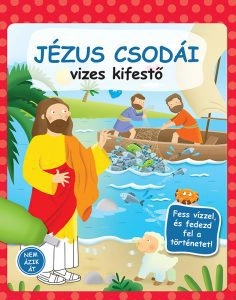 Jézus csodái vizes kifestő